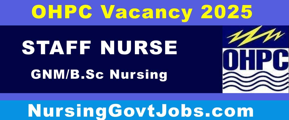 OHPC Staff Nurse Vacancy 2025